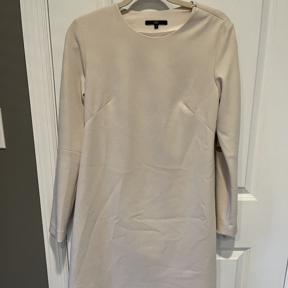 ✨Gorgeous ✨Tibi Women's Long Sleeve Keyhole Back Slit Elbow Dress 6